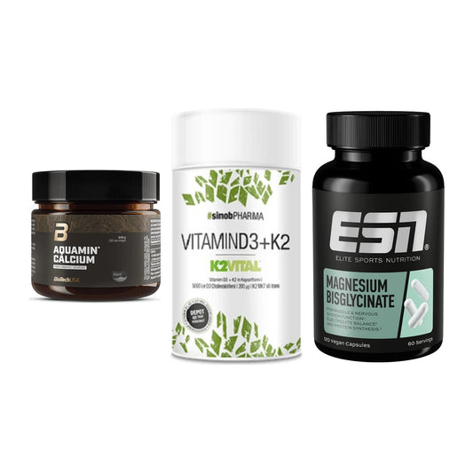 Calcium, Vitamin D & Magnesium: BioTech Aquamin Calcium + 2 weitere – alle enthaltenen Artikel