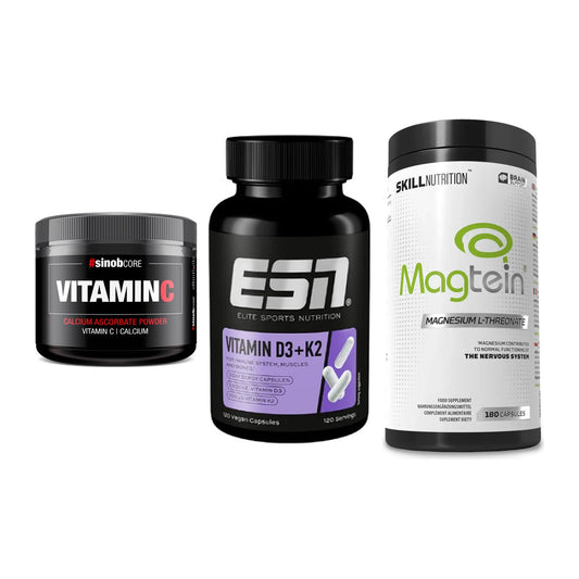 Calcium, Vitamin D & Magnesium: Sinob Vitamin C Calcium + 2 weitere – alle enthaltenen Artikel