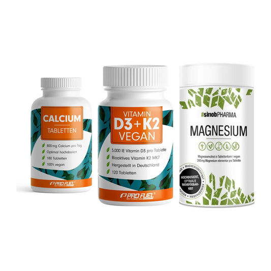 Calcium, Vitamin D & Magnesium: ProFuel Calcium + 2 weitere – alle enthaltenen Artikel
