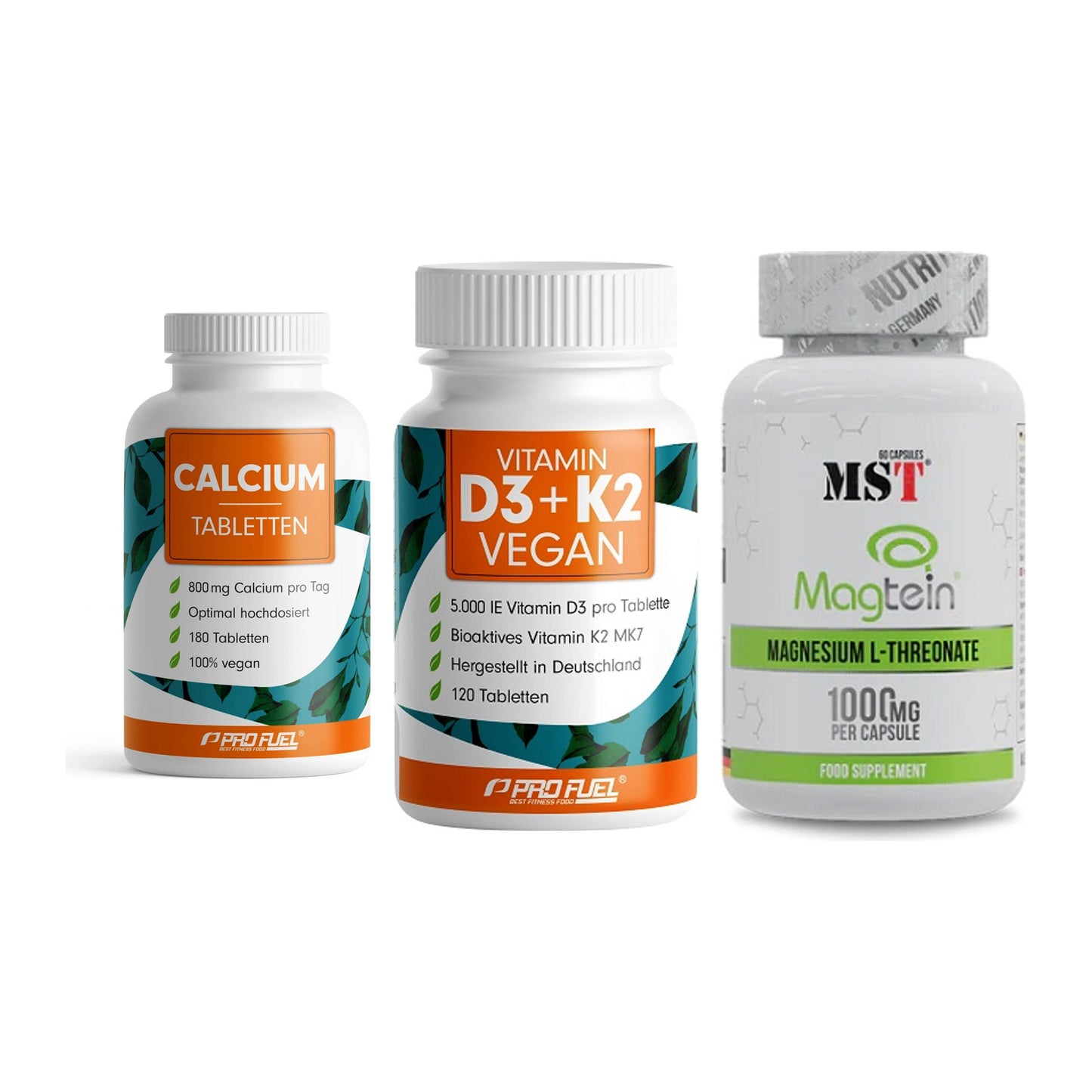 Calcium, Vitamin D & Magnesium: ProFuel Calcium + 2 weitere – alle enthaltenen Artikel