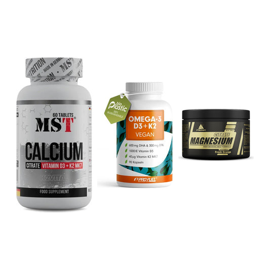 Calcium, Vitamin D & Magnesium: MST Calcium Citrate D3 + 2 weitere – alle enthaltenen Artikel
