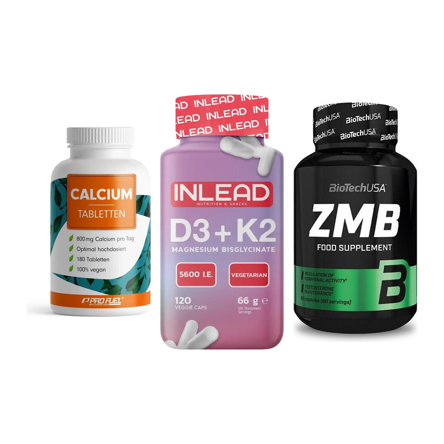 Calcium, Vitamin D & Magnesium: ProFuel Calcium + 2 weitere – alle enthaltenen Artikel