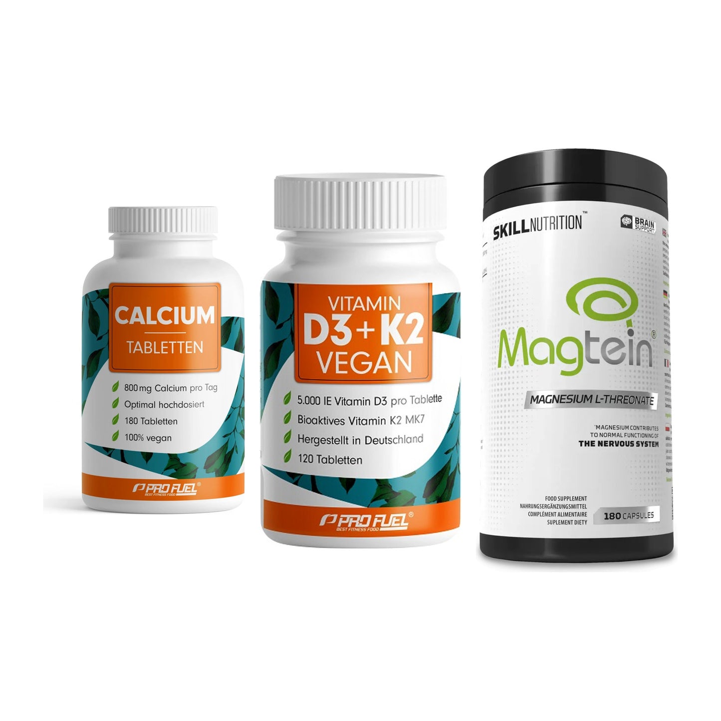 Calcium, Vitamin D & Magnesium: ProFuel Calcium + 2 weitere – alle enthaltenen Artikel