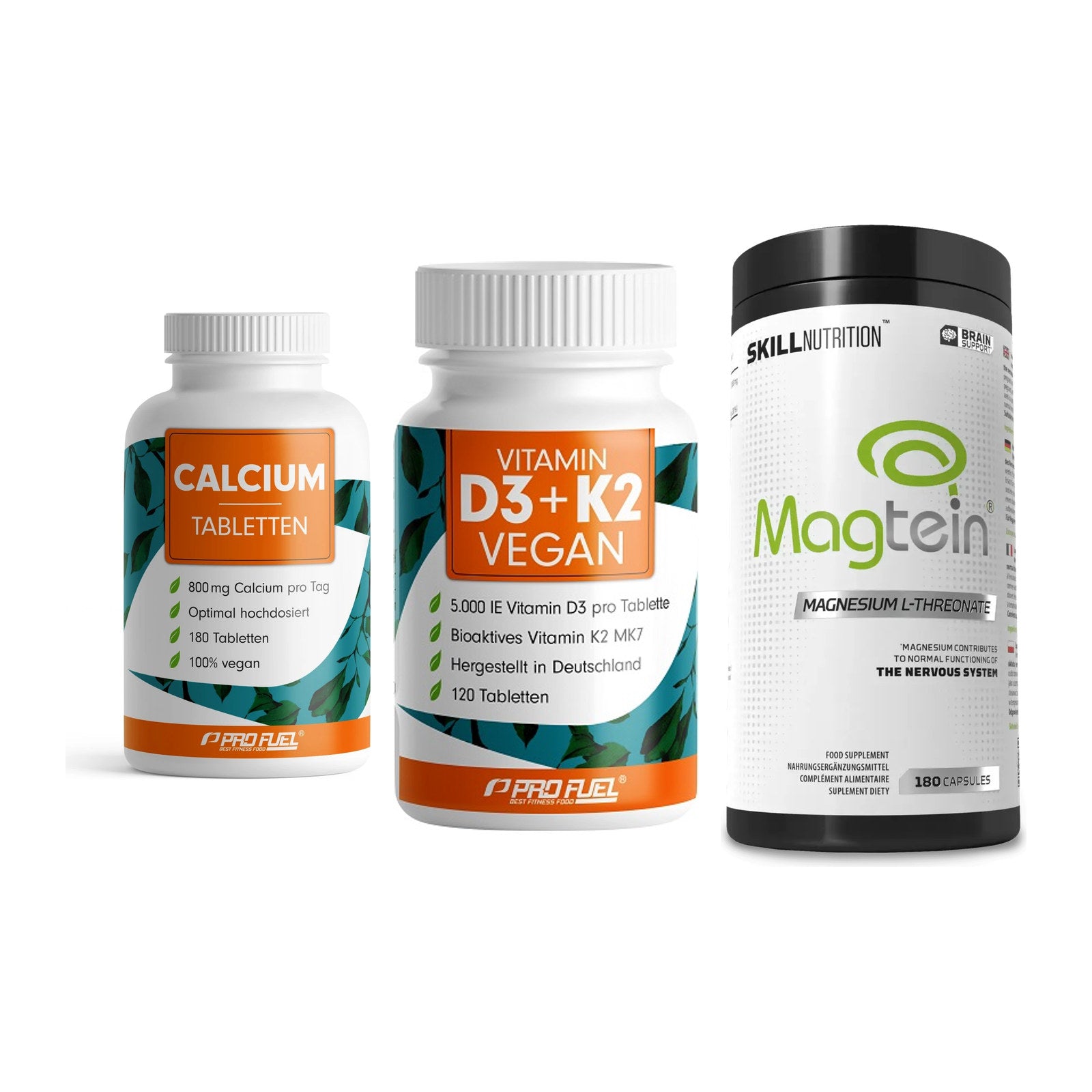 Calcium, Vitamin D & Magnesium: ProFuel Calcium + 2 weitere – alle enthaltenen Artikel