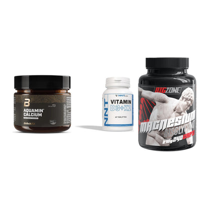 Calcium, Vitamin D & Magnesium: BioTech Aquamin Calcium + 2 weitere – alle enthaltenen Artikel