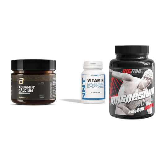 Calcium, Vitamin D & Magnesium: BioTech Aquamin Calcium + 2 weitere – alle enthaltenen Artikel