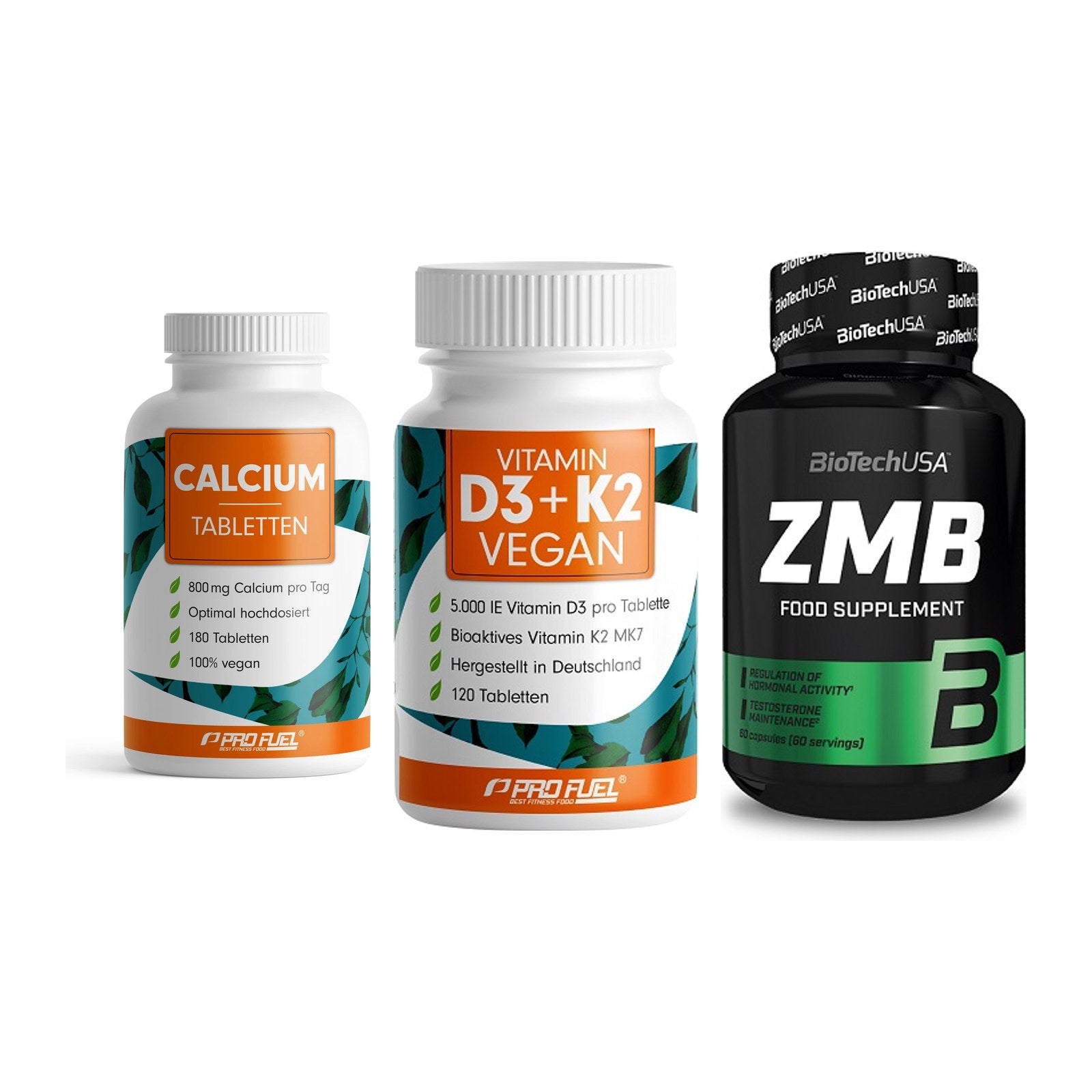 Calcium, Vitamin D & Magnesium: ProFuel Calcium + 2 weitere – alle enthaltenen Artikel