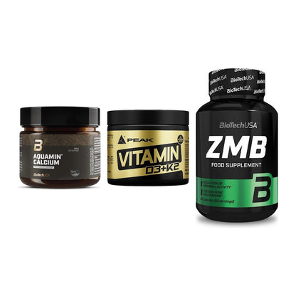 Calcium, Vitamin D & Magnesium: BioTech Aquamin Calcium + 2 weitere – alle enthaltenen Artikel