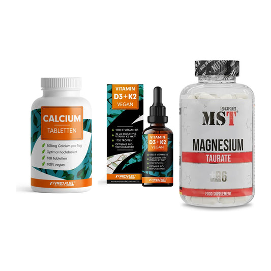Calcium, Vitamin D & Magnesium: ProFuel Calcium + 2 weitere – alle enthaltenen Artikel