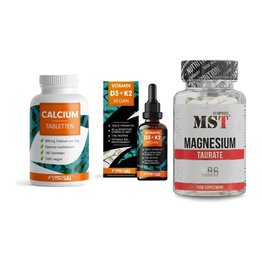 Calcium, Vitamin D & Magnesium: ProFuel Calcium + 2 weitere – alle enthaltenen Artikel