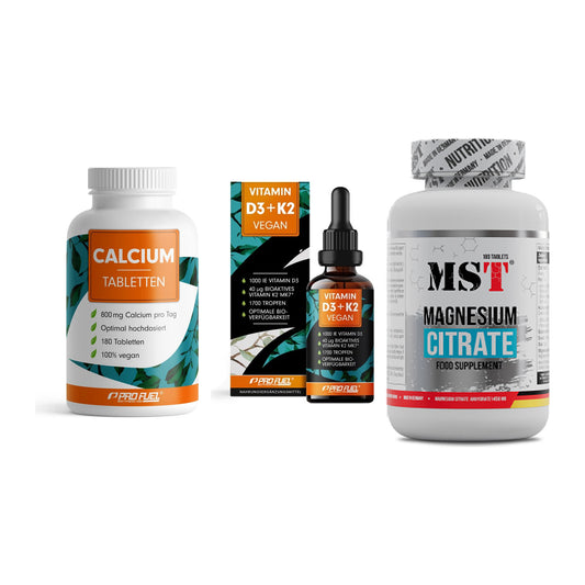 Calcium, Vitamin D & Magnesium: ProFuel Calcium + 2 weitere – alle enthaltenen Artikel
