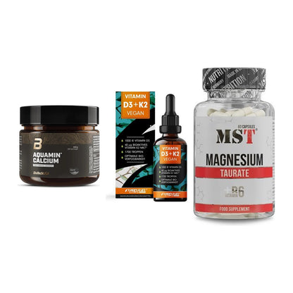 Calcium, Vitamin D & Magnesium: BioTech Aquamin Calcium + 2 weitere – alle enthaltenen Artikel