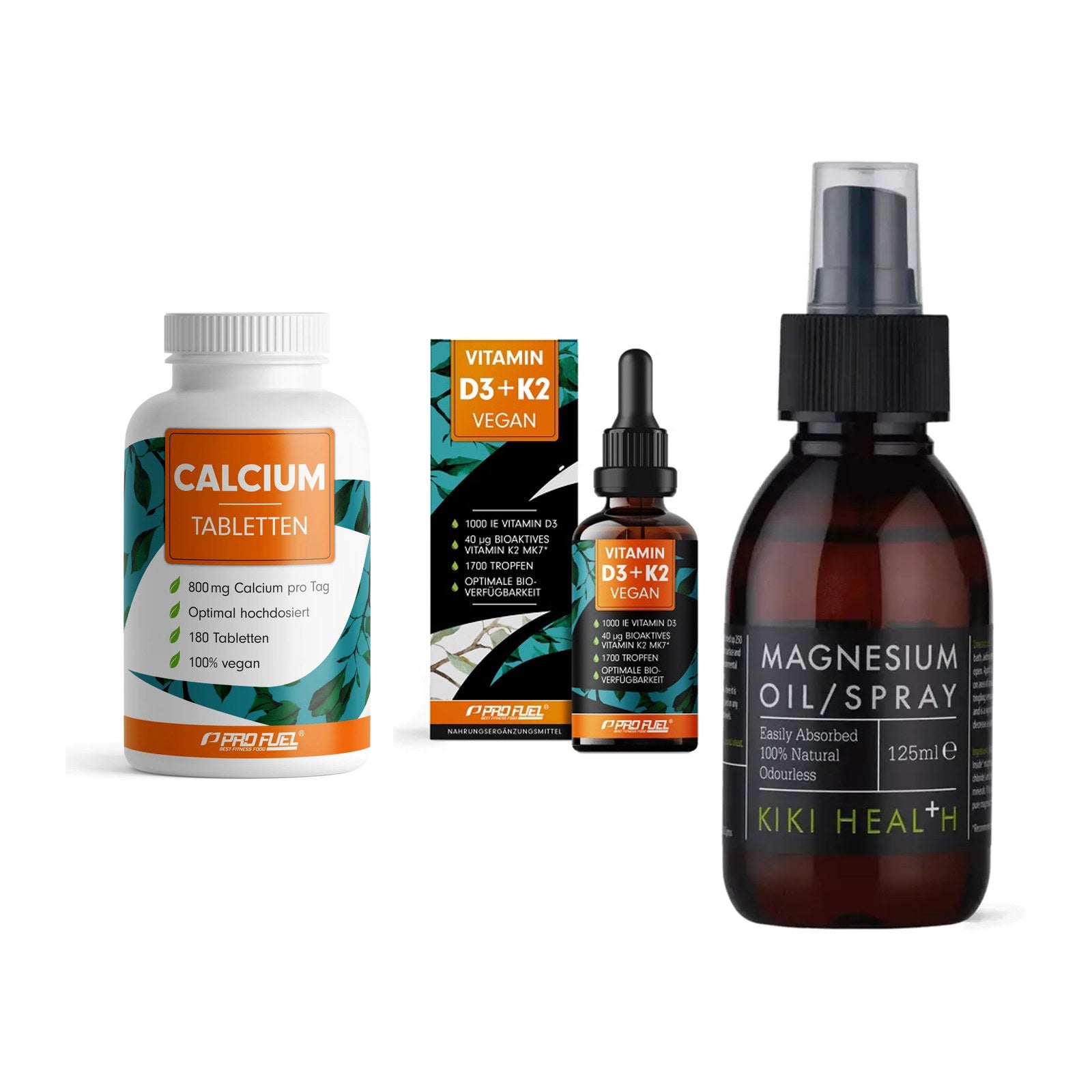 Calcium, Vitamin D & Magnesium: ProFuel Calcium + 2 weitere – alle enthaltenen Artikel