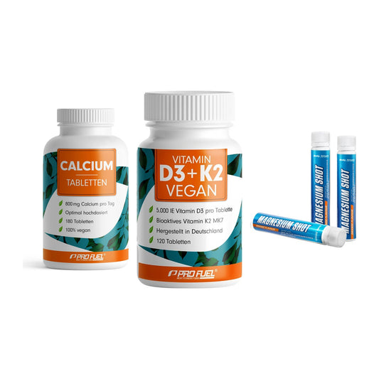 Calcium, Vitamin D & Magnesium: ProFuel Calcium + 2 weitere – alle enthaltenen Artikel