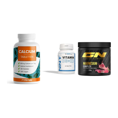 Calcium, Vitamin D & Magnesium: ProFuel Calcium + 2 weitere – alle enthaltenen Artikel