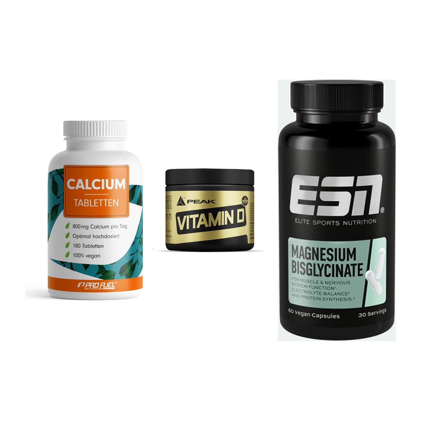 Calcium, Vitamin D & Magnesium: ProFuel Calcium + 2 weitere – alle enthaltenen Artikel
