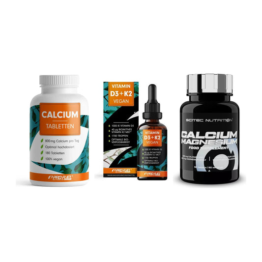 Calcium, Vitamin D & Magnesium: ProFuel Calcium + 2 weitere – alle enthaltenen Artikel
