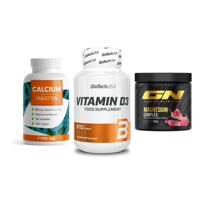 Calcium, Vitamin D & Magnesium: ProFuel Calcium + 2 weitere – alle enthaltenen Artikel