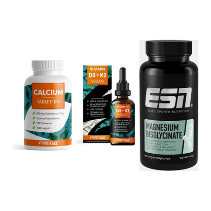 Calcium, Vitamin D & Magnesium: ProFuel Calcium + 2 weitere – alle enthaltenen Artikel
