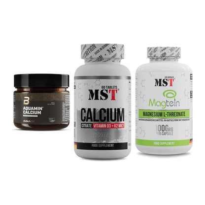 Calcium, Vitamin D & Magnesium: BioTech Aquamin Calcium + 2 weitere – alle enthaltenen Artikel