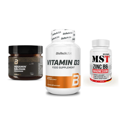 Calcium, Vitamin D & Magnesium: BioTech Aquamin Calcium + 2 weitere – alle enthaltenen Artikel