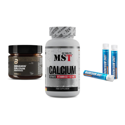 Calcium, Vitamin D & Magnesium: BioTech Aquamin Calcium + 2 weitere – alle enthaltenen Artikel