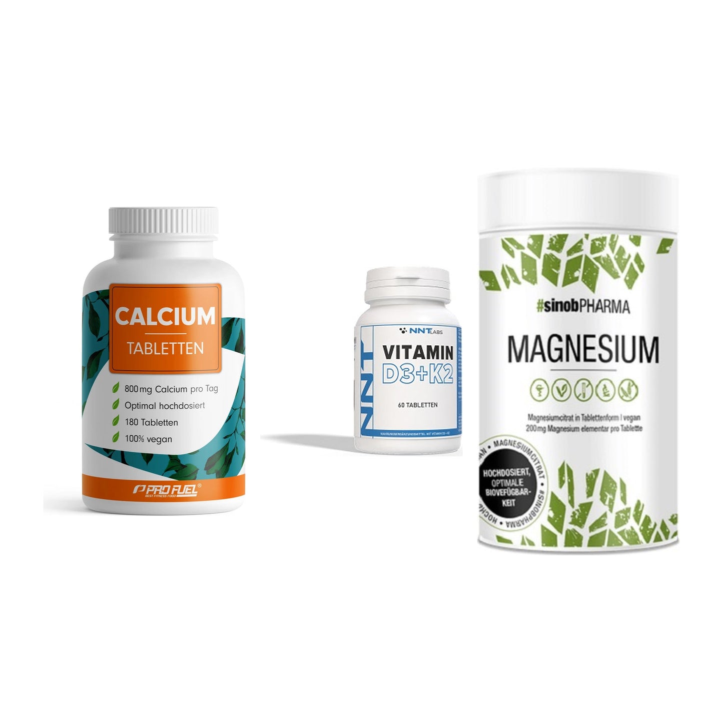 Calcium, Vitamin D & Magnesium: ProFuel Calcium + 2 weitere – alle enthaltenen Artikel