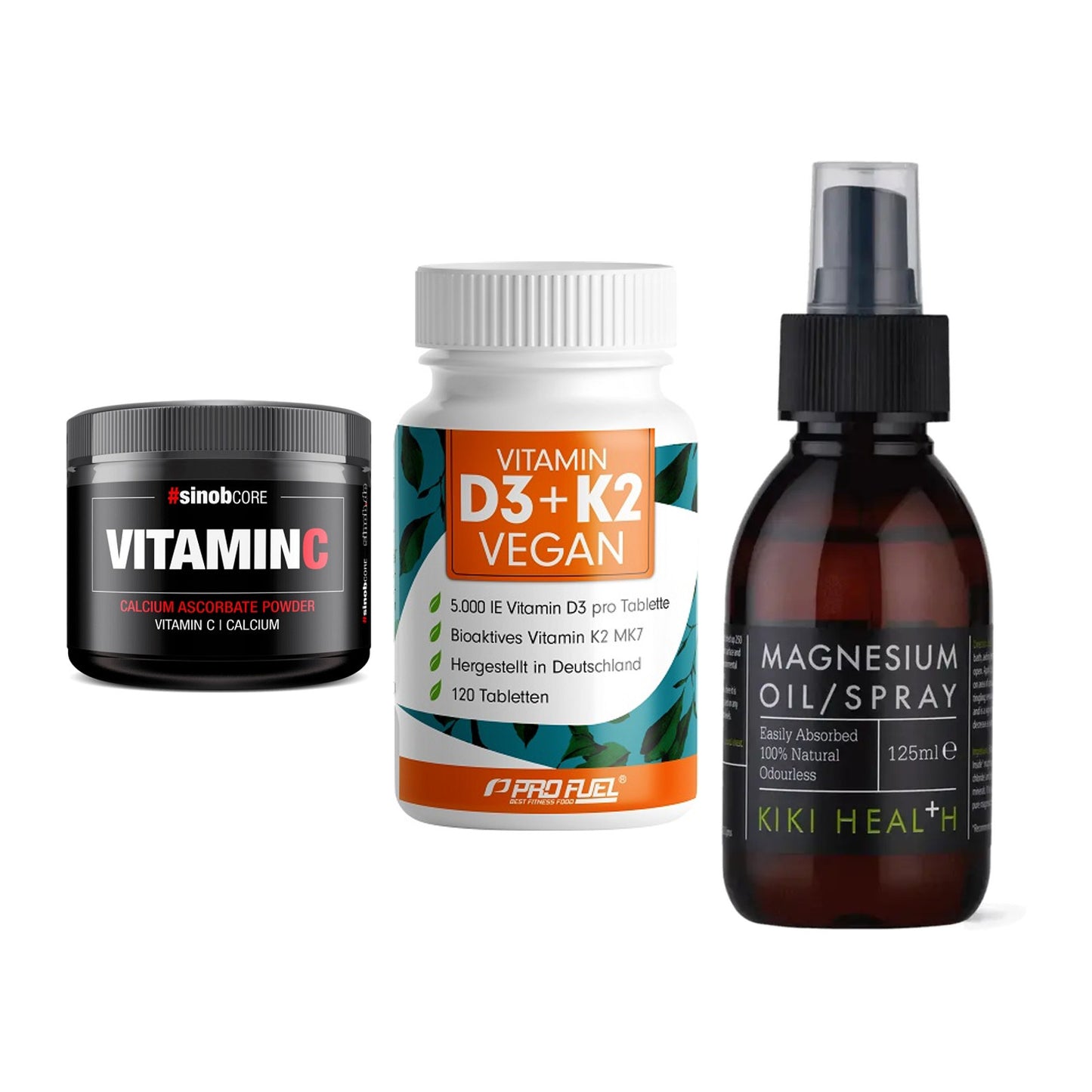 Calcium, Vitamin D & Magnesium: Sinob Vitamin C Calcium + 2 weitere – alle enthaltenen Artikel