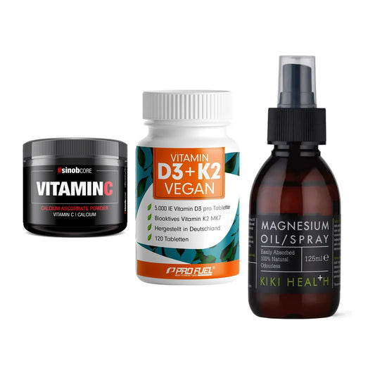 Calcium, Vitamin D & Magnesium: Sinob Vitamin C Calcium + 2 weitere – alle enthaltenen Artikel