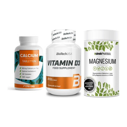 Calcium, Vitamin D & Magnesium: ProFuel Calcium + 2 weitere – alle enthaltenen Artikel