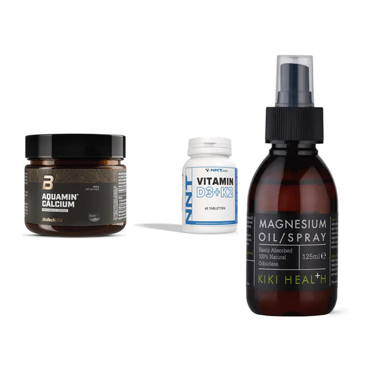Calcium, Vitamin D & Magnesium: BioTech Aquamin Calcium + 2 weitere – alle enthaltenen Artikel