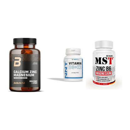 Calcium, Vitamin D & Magnesium: BioTech Calcium Zinc + 2 weitere – alle enthaltenen Artikel