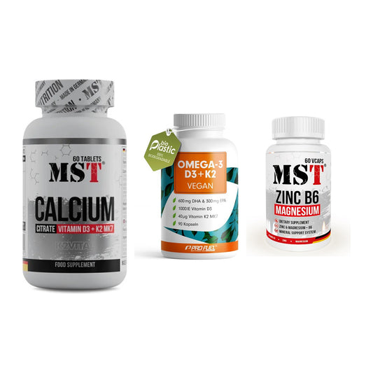 Calcium, Vitamin D & Magnesium: MST Calcium Citrate D3 + 2 weitere – alle enthaltenen Artikel