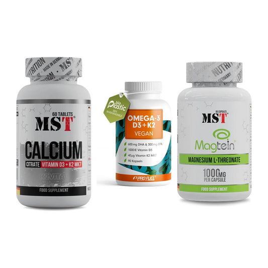 Calcium, Vitamin D & Magnesium: MST Calcium Citrate D3 + 2 weitere – alle enthaltenen Artikel