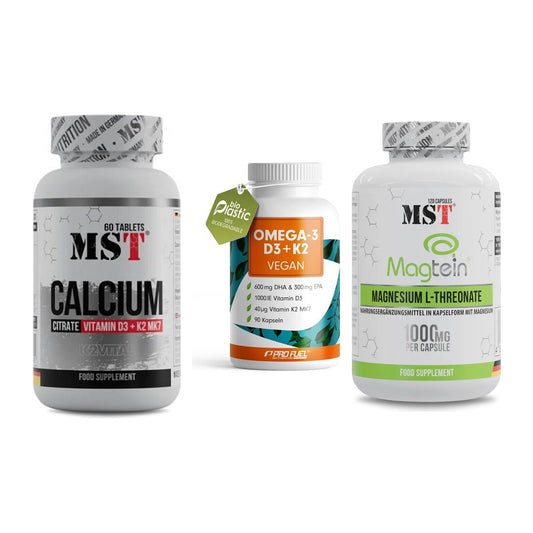 Calcium, Vitamin D & Magnesium: MST Calcium Citrate D3 + 2 weitere – alle enthaltenen Artikel