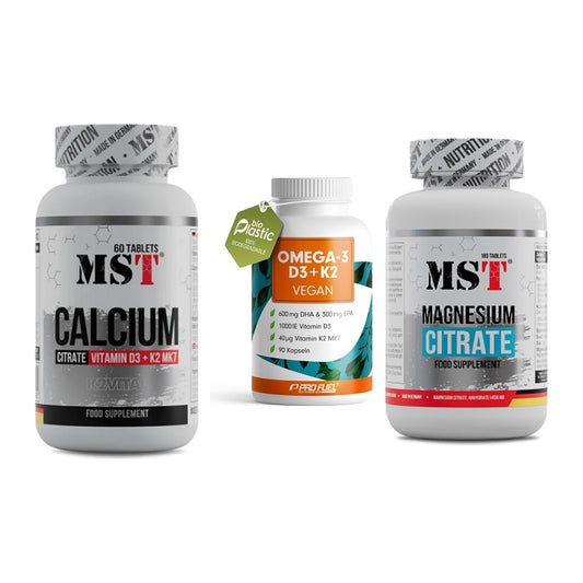 Calcium, Vitamin D & Magnesium: MST Calcium Citrate D3 + 2 weitere – alle enthaltenen Artikel