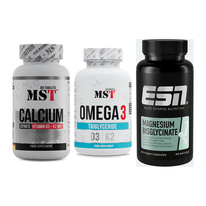 Calcium, Vitamin D & Magnesium: MST Calcium Citrate D3 + 2 weitere – alle enthaltenen Artikel