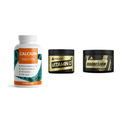 Calcium, Vitamin D & Magnesium: ProFuel Calcium + 2 weitere – alle enthaltenen Artikel