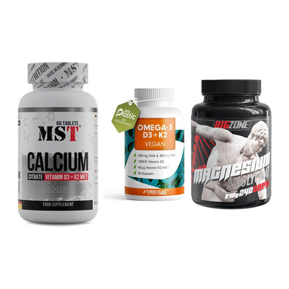 Calcium, Vitamin D & Magnesium: MST Calcium Citrate D3 + 2 weitere – alle enthaltenen Artikel