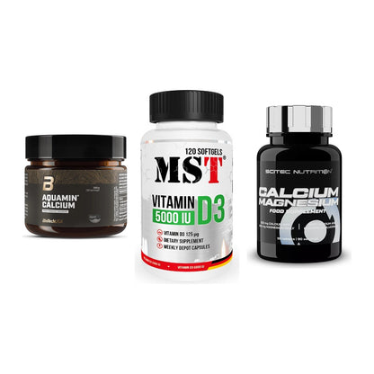 Calcium, Vitamin D & Magnesium: BioTech Aquamin Calcium + 2 weitere – alle enthaltenen Artikel