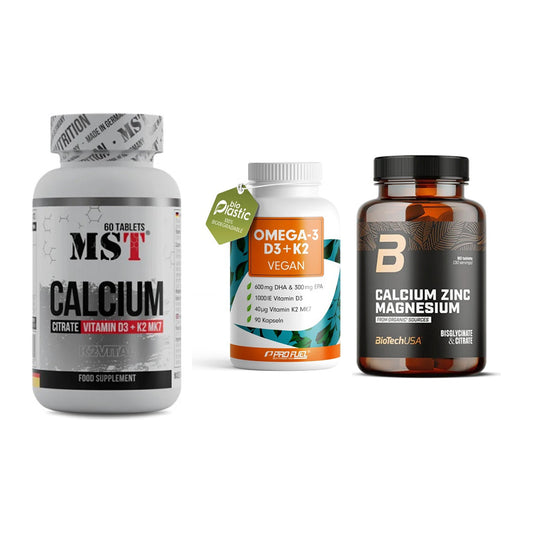Calcium, Vitamin D & Magnesium: MST Calcium Citrate D3 + 2 weitere – alle enthaltenen Artikel