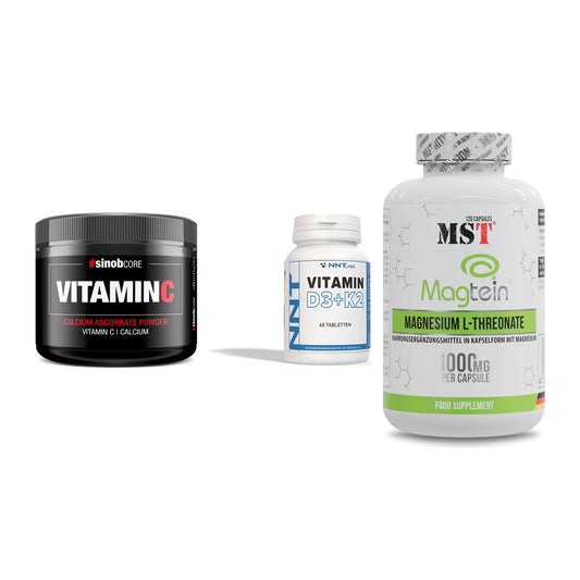 Calcium, Vitamin D & Magnesium: Sinob Vitamin C Calcium + 2 weitere – alle enthaltenen Artikel