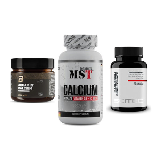 Calcium, Vitamin D & Magnesium: BioTech Aquamin Calcium + 2 weitere – alle enthaltenen Artikel