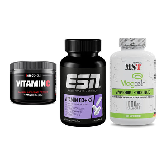 Calcium, Vitamin D & Magnesium: Sinob Vitamin C Calcium + 2 weitere – alle enthaltenen Artikel