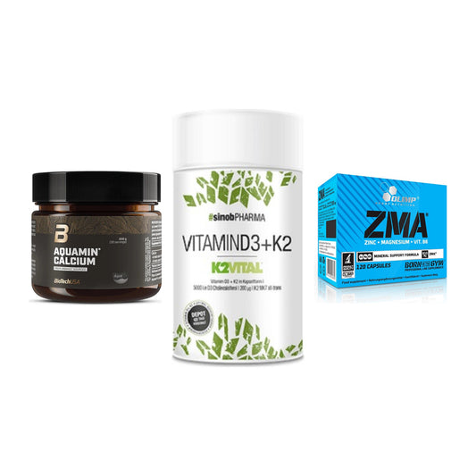Calcium, Vitamin D & Magnesium: BioTech Aquamin Calcium + 2 weitere – alle enthaltenen Artikel