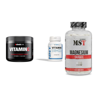 Calcium, Vitamin D & Magnesium: Sinob Vitamin C Calcium + 2 weitere – alle enthaltenen Artikel