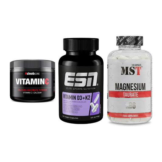 Calcium, Vitamin D & Magnesium: Sinob Vitamin C Calcium + 2 weitere – alle enthaltenen Artikel