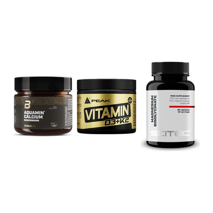 Calcium, Vitamin D & Magnesium: BioTech Aquamin Calcium + 2 weitere – alle enthaltenen Artikel