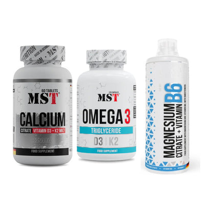 Calcium, Vitamin D & Magnesium: MST Calcium Citrate D3 + 2 weitere – alle enthaltenen Artikel