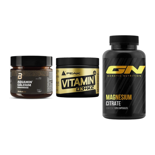 Calcium, Vitamin D & Magnesium: BioTech Aquamin Calcium + 2 weitere – alle enthaltenen Artikel